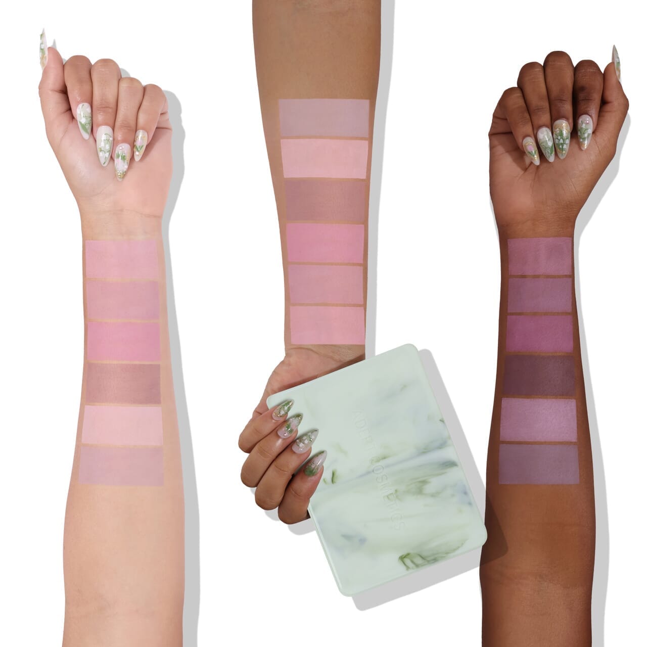 Muted Dahlia Blush Palette